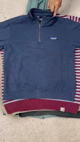 #VV344 YSL/Patagonia/Carhartt Sweaters 10 PCs